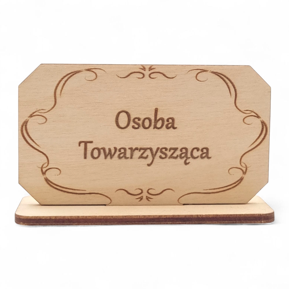 Stojące Winietki z Drewna: Personalizowane i Eleganckie