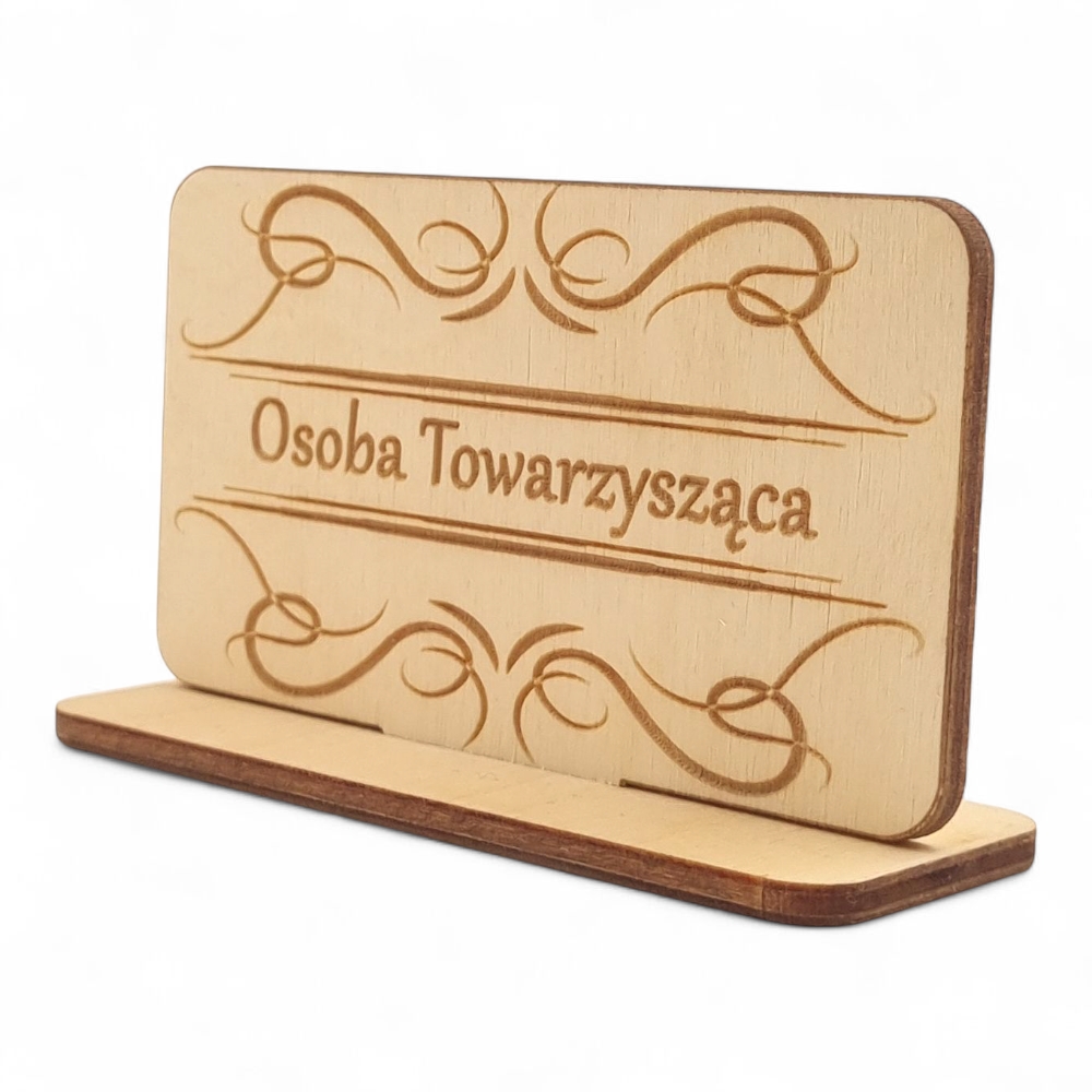 Stojące Winietki z Drewna: Elegancja na Twoim Stole