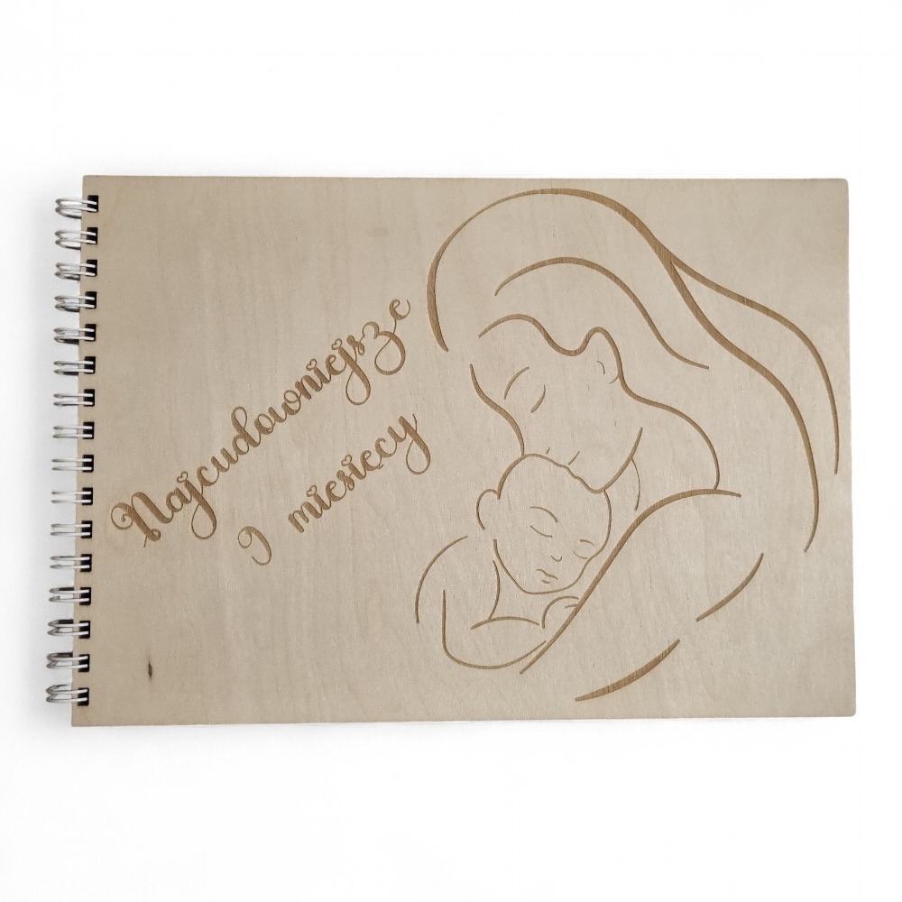 Fotoalbum Ciążowy pamiątka dla kobiety w ciąży personalizowany