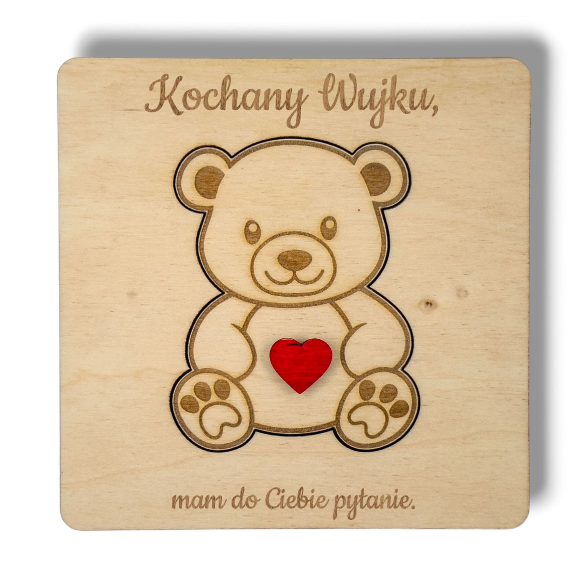 Prośba Miś o bycie Matką Chrzestną lub Ojcem Chrzestnym