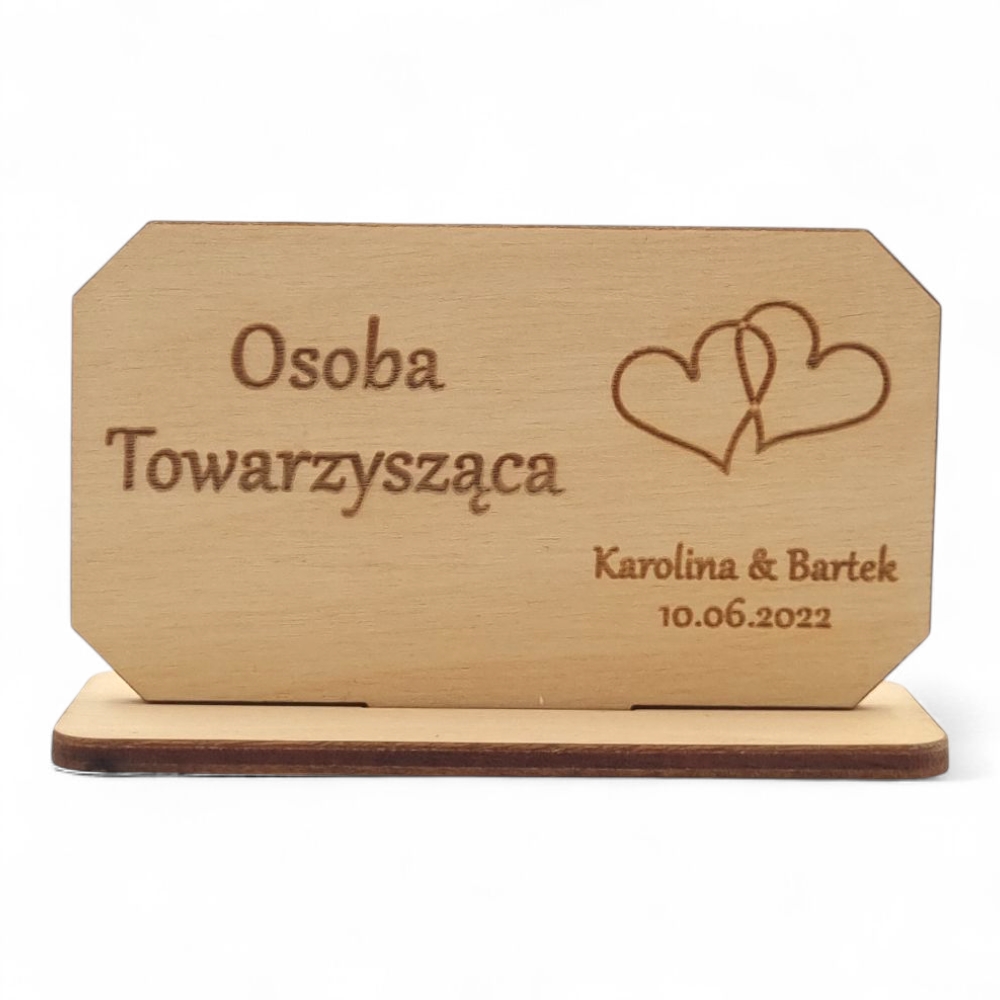 Stojące Winietki z Drewna: Personalizowane i Eleganckie
