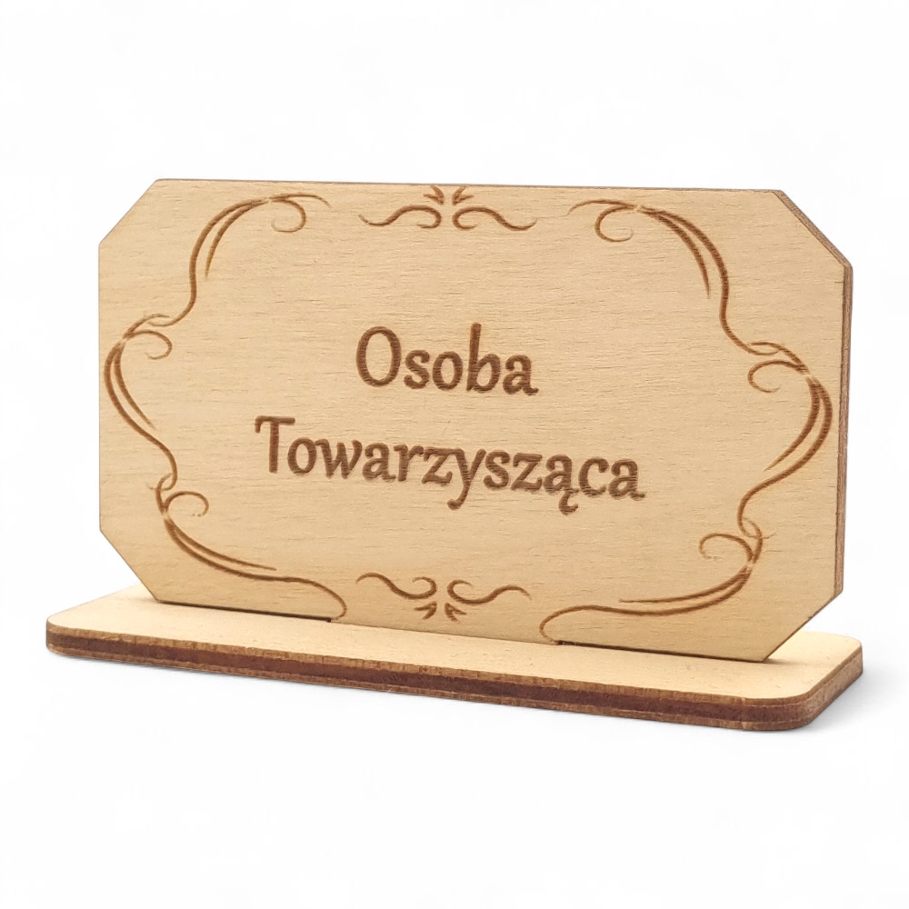 Stojące Winietki z Drewna: Personalizowane i Eleganckie