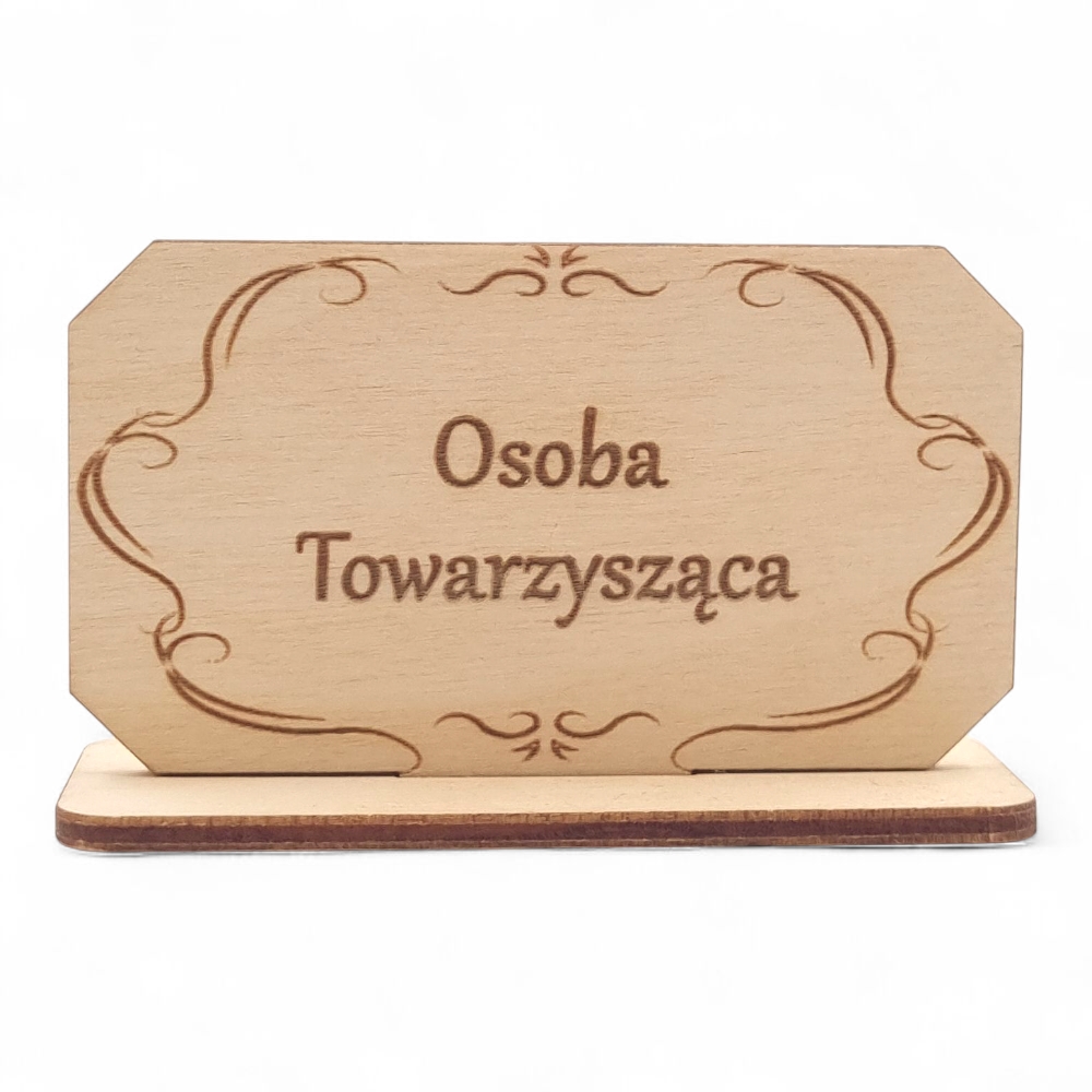 Stojące Winietki z Drewna: Personalizowane i Eleganckie