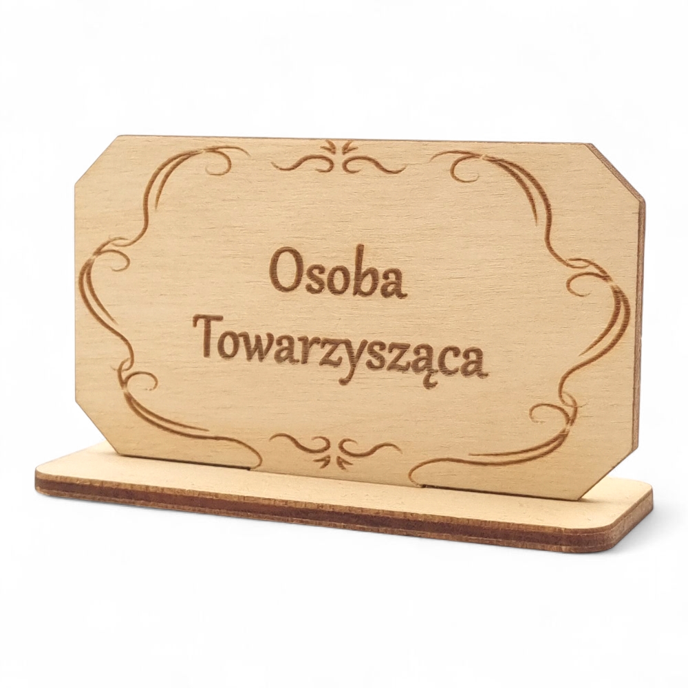Stojące Winietki z Drewna: Personalizowane i Eleganckie