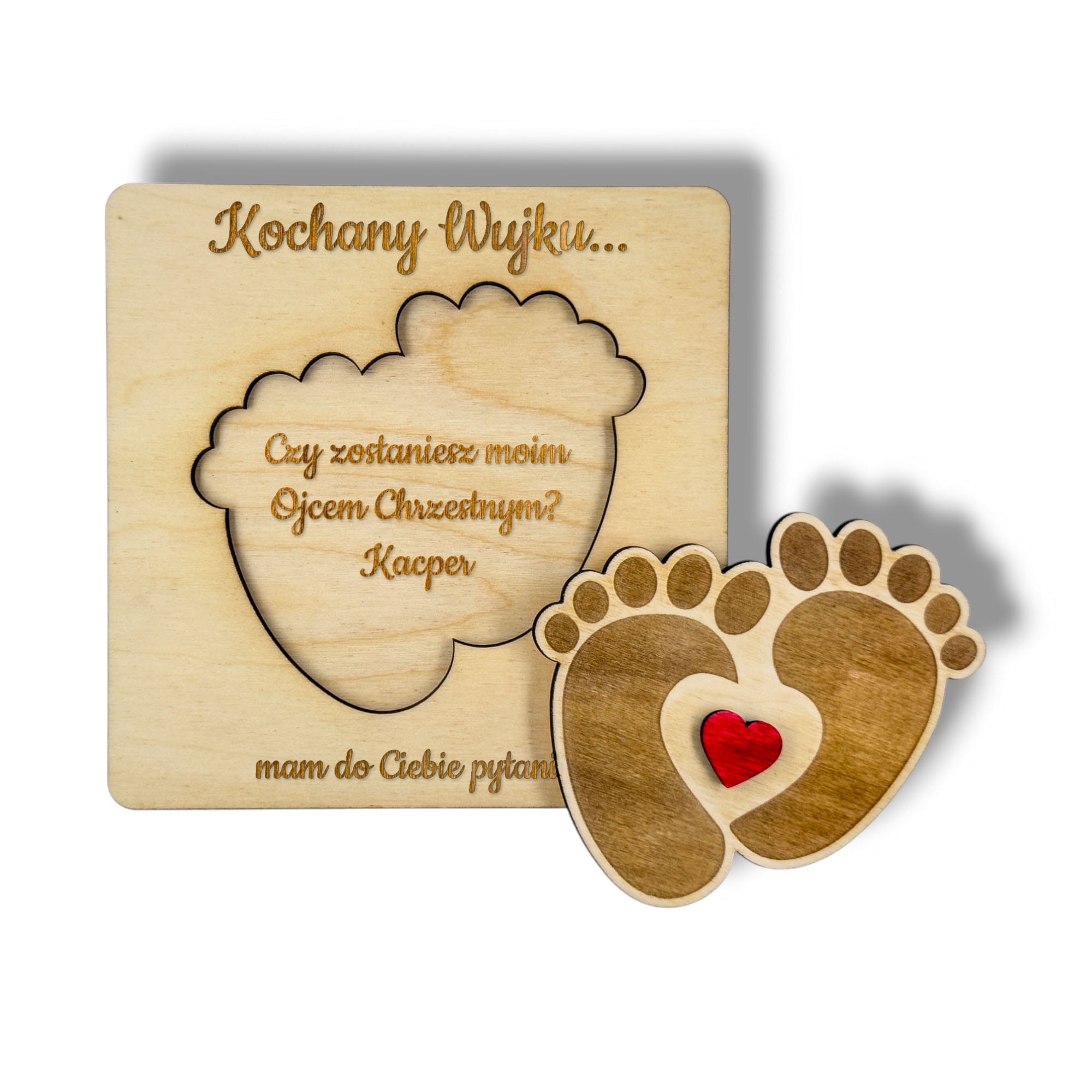 Prośba Stopy o bycie Matką Chrzestną lub Ojcem Chrzestnym