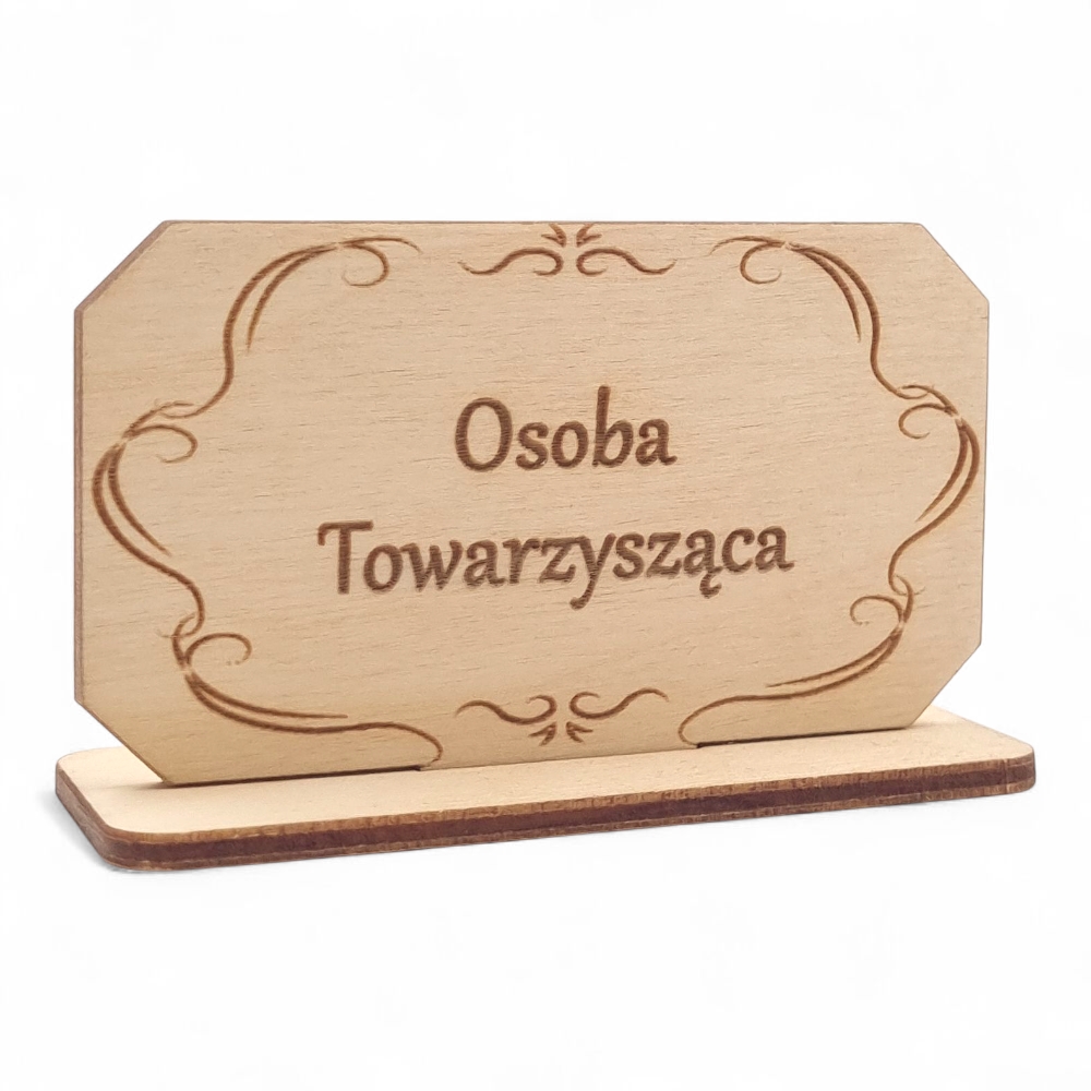 Stojące Winietki z Drewna: Personalizowane i Eleganckie