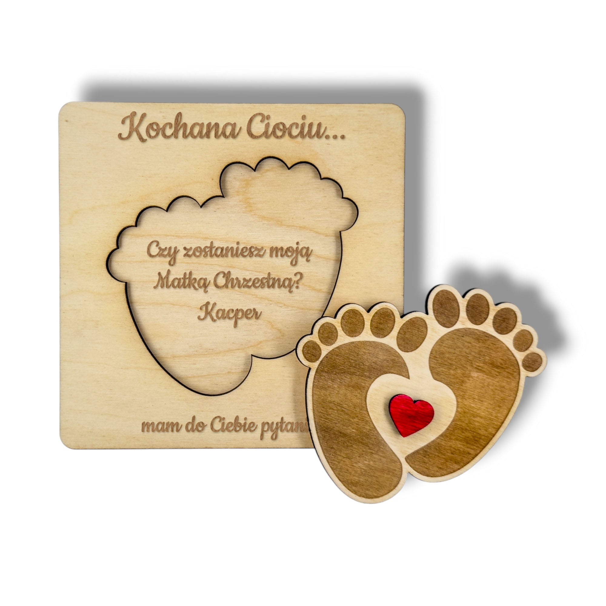 Prośba Stopy o bycie Matką Chrzestną lub Ojcem Chrzestnym